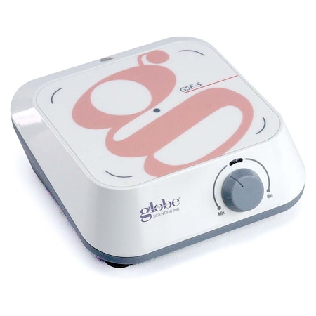 Globe Scientific Magnetic Stirrer, Square, w/Custom Labels, 100-240v, 50/60Hz, w/US, UK and EU plugs, 300-2000rpm GSE-S